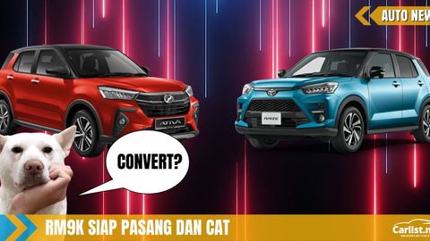 Ubahsuai Perodua Ativa ke Toyota Raize – RM9k Sahaja!