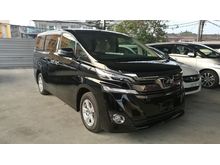 2015 TOYOTA VELLFIRE 2.5 X (2 POWER DOOR PRE CRASH) - UNREG 15 $ OFFER $ HURRY $ MEGA SALES $