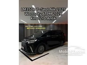 2025 Lexus LM 350 3.5 7 Seater MPV