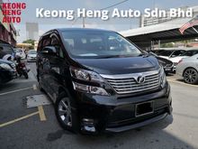 TRUE YEAR MADE 2010 Toyota Vellfire 2.4 Z Platinum Full Spec Nice Wiliyah Number 800