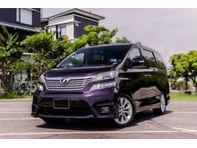 (CAR KING)(SAVE 12K) 2009/2010 Toyota Vellfire 2.4 Z Platinum 2PowerDoor 7Seater DVD Player Reverse Camera One Owner TipTop Condition