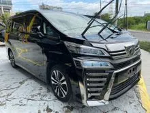 2019 Toyota Vellfire 2.5 Z G Edition MPV FULL SPEC 2 EYES BEST PRICE WITH WARRANTY