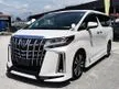 Recon CRAZY MARK DOWN SALE. 7985 FREE 5yrs PREMIUM WARRANTY,TINT & COATING AND MANY MORE. 2018 Toyota Alphard 2.5 G S C Package MPV ALPINE + TRD BODYKIT