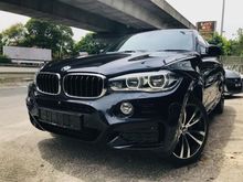 BMW X6 3.0 M-SPORT WTY 2023 2016 ,M-SPORT STEERING,MEMORY SEATS,SUN ROOF,REVERSE CAMERA,WEEKEND CAR,CRYSTAL BLUE IN COLOUR,ONE DATO OWNER
