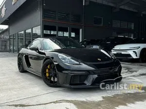2020 Porsche 718 4.0 Cayman GT4 Coupe (M) RECON UK SPEC HIGH SPEC PDLS PLUS 20 INCH RIM CARBON INTERIOR CLUBSPORT PACK SPORT CHRONO PCCB PASM PCM DAB