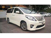 2013 Toyota Alphard 2.4 G 240S Gold (TOYOTA HOME THEATER SYSTEM)