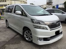 2013 Toyota Vellfire 3.5 V L Edition MPV FULL SPEC