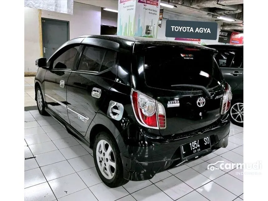 Jual Mobil Toyota Agya 2016 TRD Sportivo 1.0 di Jawa Timur Automatic Hatchback Hitam Rp 118.000.000