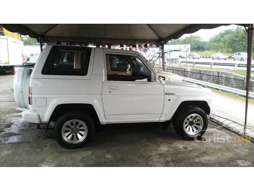 Daihatsu Feroza 1990 Rocky 1.6 in Johor Manual SUV White 