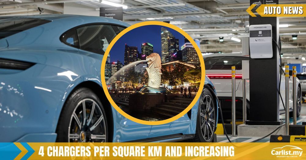 Singapore Has Over 3,000 EV Charging Points. Malaysia Catching Up?