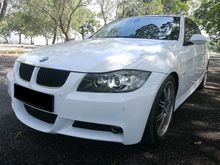BMW 320i 2.0(A) E90 M-SPORTS WHITE TIP TOP CONDITIONS NICE NUMBER