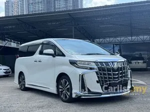 2022 Toyota Alphard 2.5 G S C Package MPV SUNROOF DIM BSM POWER BOOT MODELISTA BODYKIT