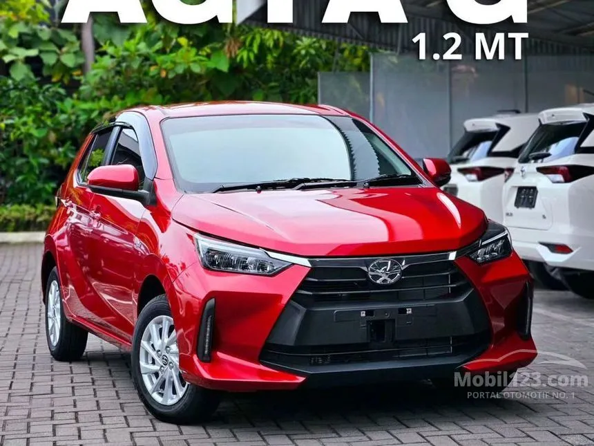 Jual Mobil Toyota Agya 2024 G 1.2 di DKI Jakarta Manual Hatchback Marun Rp 178.400.000