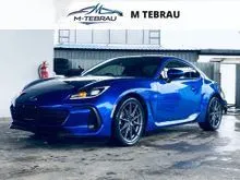 MT6/18329km/Gred 4B2023 Subaru BRZ 2.4 EyeSight Coupe/5 Years Warranty