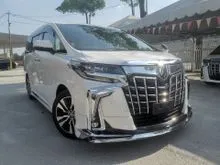 2020 Toyota Alphard 2.5 SC ORIGINAL FULL MODELISTA BODYKIT/SUNROOF/2 EYE LED/PILOT SEATS/FULL LEATHER SEATS/2 POWER DOOR/POWER BOOT UNREGISTERED