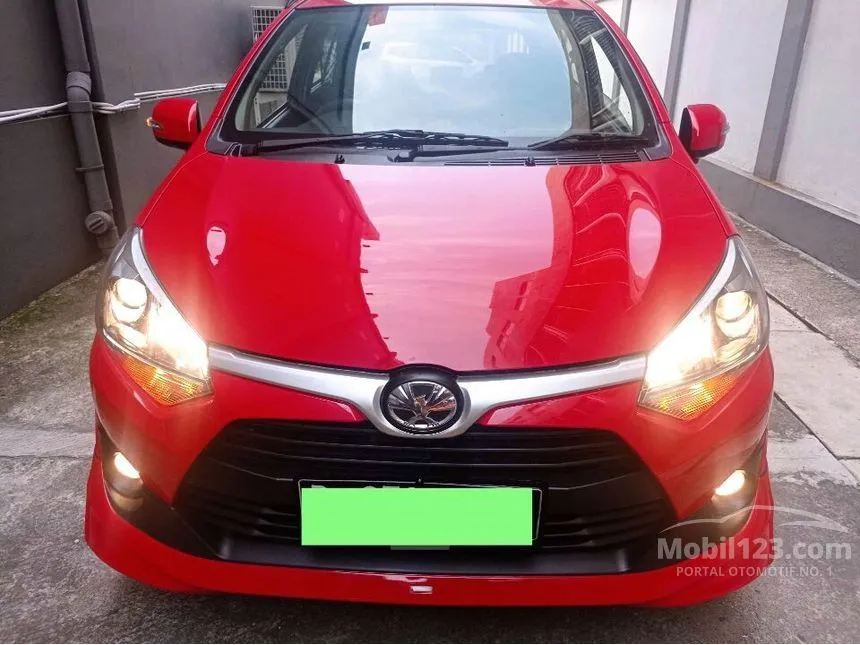 Jual Mobil Toyota Agya 2020 TRD 1.2 di Banten Automatic Hatchback Merah Rp 128.000.000