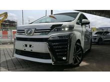 2018 UNREGISTERED T. VELLFIRE ZAG 3.5 FULL SPEC GENUINE(JBL SOUND)(360 CAMERAS)(TAX HOLIDAYS)(STRICTLY ORI MILEAGE)(YEAR END PROMOTION)(HIGH GRADE)