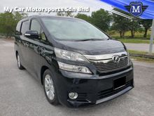 2014 Toyota Vellfire 3.5 V L Edition MPV 360 SURROUND CAMERA/TWIN POWER DOOR/POWER BOOT/PILOT SEAT/SUNMOONROOF CAR KING CONDITION