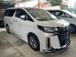 Recon 2019 Toyota Alphard 2.5 G S C Package MPV MODELISTA BODY KIT JBL SOUND SYSTEM DIM 4CAM TIP TOP CONDITION