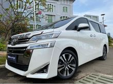 2018 Toyota Vellfire 2.5 G Van Wagon Nik2018 Facelift White On Black Km20rb Antik Pilot Seat Heater Seat #AUTOHIGH #MUST HAVE