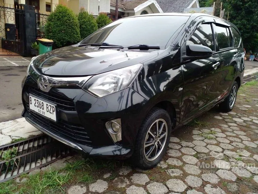 Jual Mobil Toyota Calya 2018 G 1.2 di Jawa Barat Manual MPV Hitam Rp 115.000.000