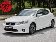 ORI2013 Lexus CT 200h 1.8 ORIGINAL F Sport WITH 3 YEAR WARRANTY