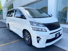 2010 Toyota Vellfire 2.4 Z Platinum 7 SEATER 2 P DOOR P BOOT
