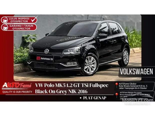 Highline Polo Gt Volkswagen Polo Occasion Hatchback Zwart In