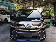 2015 Toyota Vellfire 2.5 Z G Edition MPV