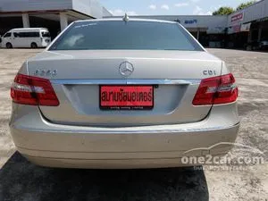2012 Mercedes-Benz E250 2.1 Elegance CDI BlueEFFICIENCY Sedan