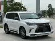 Recon 2019 Lexus LX570 5.7 Black Sequence Ready Stock with Mark Levinson, 5 Seater LOW Mileage