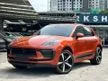 Recon 2022 PORSCHE MACAN 2.0 UK SPEC UNREGISTER NEW FACELIFT FULLY LOADED PDLS+ HEADLAMP SPORT CHRONO PASM BOSE SOUND SYSTEM 360 CAMERA PANORAMIC ROOF a
