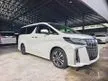 Recon 2020 Toyota Alphard 2.5 SC MPV SUNROOF JBL 4CAM BSM LOW MILEAGE 5A CAR UNREG