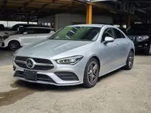 2021 MERCEDES-BENZ CLA180 AMG SEDAN 1.3 (A) AMG BODYKIT, BIG DIGITAL METER, KEYLESS ENTRY, BSM, DYNAMIC SELECT, REVERSE CAM, AMBIENT LIGHT