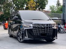 2018 Toyota Alphard 2.5 G S C Full Spec