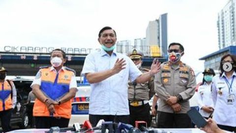 Larangan Mudik Berlaku, Luhut: Sanksi Terberat Masih Disuruh Putar Balik