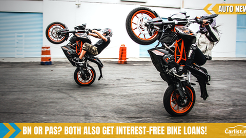 Interest-free bike loans if BN wins in Terengganu, PAS also the same
