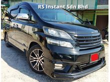 2010 Toyota VELLFIRE 2.4 (A) ZP PLATINUM MODELLISTA 2 P/DOOR P/BOOT