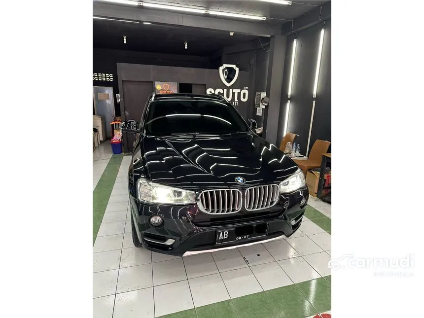 Jual Mobil BMW X3 2016 xDrive20i xLine 2.0 di Yogyakarta Automatic SUV Hitam Rp 425.000.000