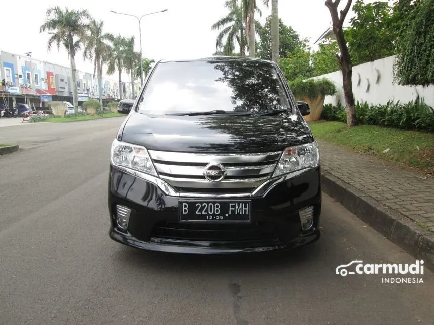 Jual Mobil Nissan Serena 2013 Highway Star 2.0 di DKI Jakarta Automatic MPV Hitam Rp 135.000.000