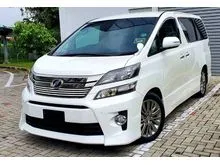 2013/16 Toyota VELLFIRE 2.4 Z G/EYES 2 F/LIFT P/BOOT