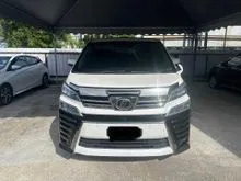 2019 Toyota Vellfire 2.5 ZG MPV