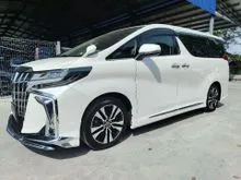 2021 Toyota Alphard 2.5 G SC Modellista Sunroof Fully Loaded