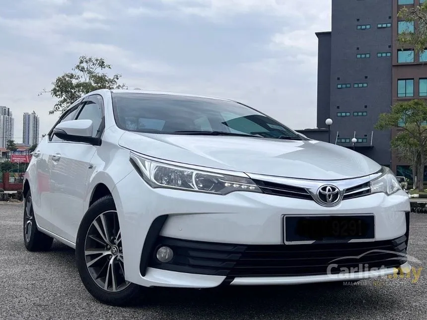 2018 Toyota Corolla Altis G Sedan