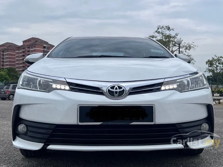 2018 Toyota Corolla Altis G Sedan