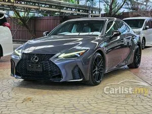 2021 Lexus IS 300 2.0 F Sport Mode Black [5A, MODE BLACK, 360CAM, AIRCOND SEAT]