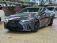 2021 Lexus IS 300 2.0 F Sport Mode Black [5A, MODE BLACK, 360CAM, AIRCOND SEAT]