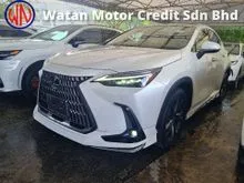 2023 Lexus NX 250 2.5 Luxury BODYKIT PANORAMIC ROOF 360 CAM HUD PCR LKA BSM DIM JAPAN GRADE 5 INC SST UNREG 8 YEARS WARRANTY