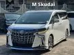 Recon 2021 Toyota Alphard 2.5 SC MODELISTA SUNROOF 3LED 4.5A 27K KM 3YRS TOYOTA WARRANTY