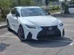 Recon 2019 Lexus IS300 2.0 F Sport Sedan with Mark Levinson and Red leather interior